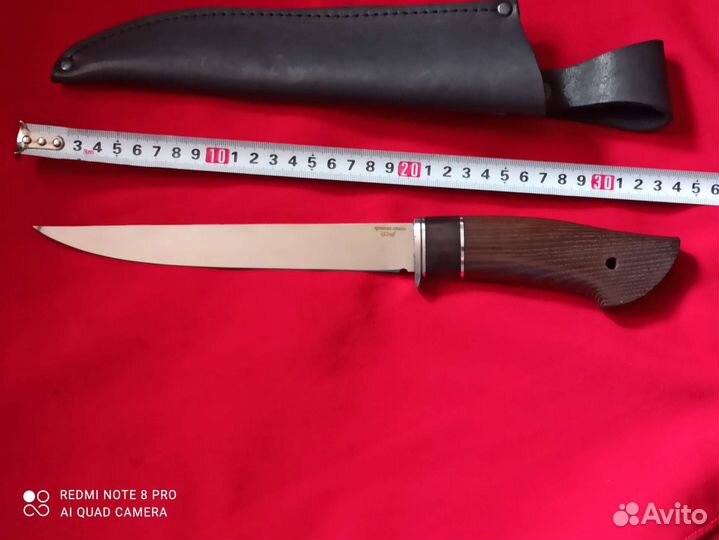 Нож Рыбака, Ручной работы, сталь Х12мф,ковка,новый