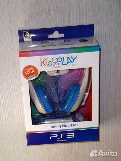 PS3 Kidz Play Детская Игровая Стерео Гарнитура