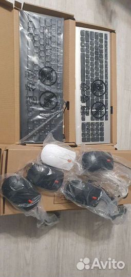 Клавиатура и мышь Lenovo