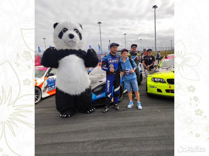 Поздравление от белого мишки