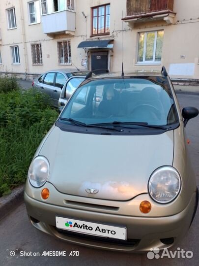 Daewoo Matiz 0.8 МТ, 2008, 72 021 км