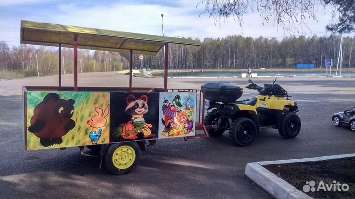 Прицеп паровозик