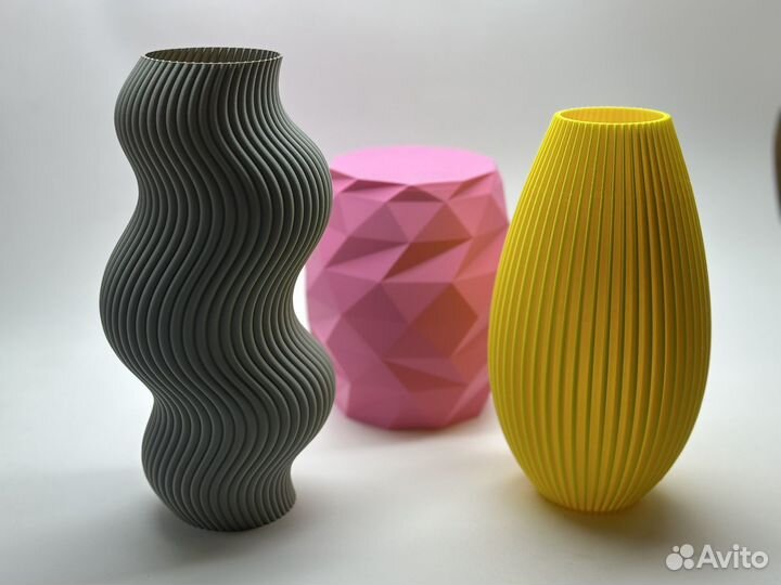 Ваза интерьерная 3Д печать