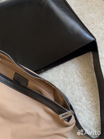 Сумка шопер натуральная кожа