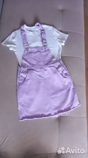 Джинсовый сарафан