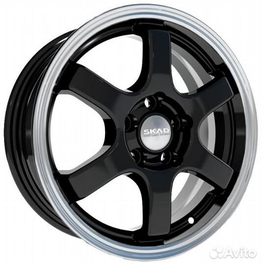 Диск Скад Киото 6х15 PCD 4х100 ET 45 DIA 67,1 черн