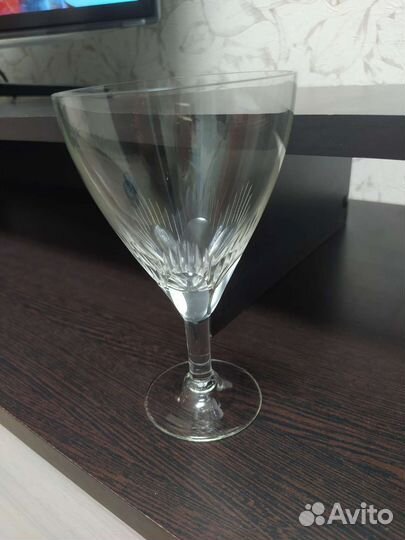 Бокал СССР стекло с гравировкой 1 шт