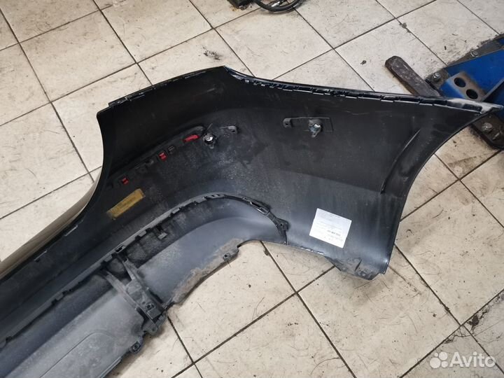 Mercedes W177 седан задний бампер накладка порога