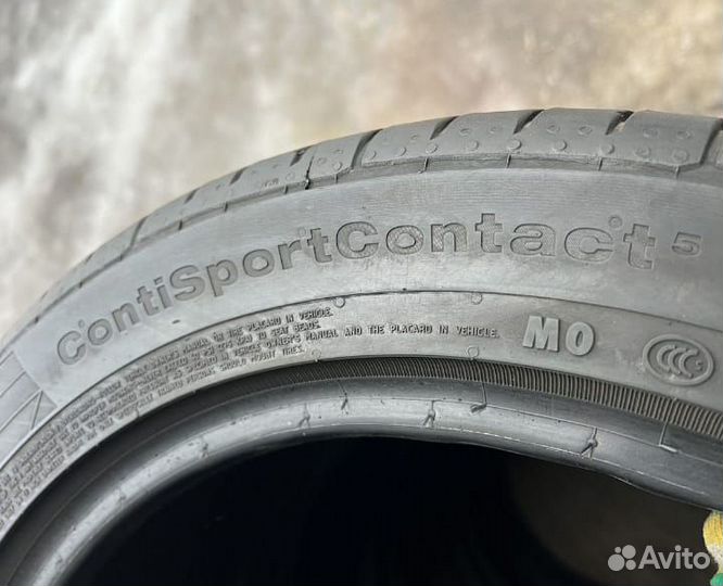 Continental ContiSportContact 5 225/45 R17 и 245/40 R17
