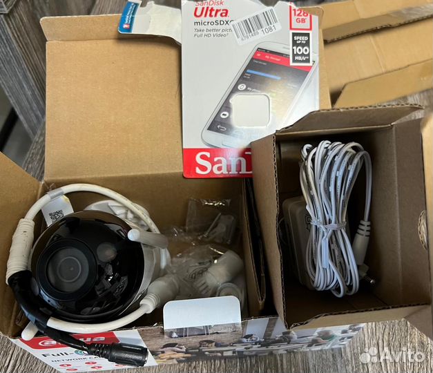 Ip камера видеонаблюдения бу Dahua f4cp LED 0280b