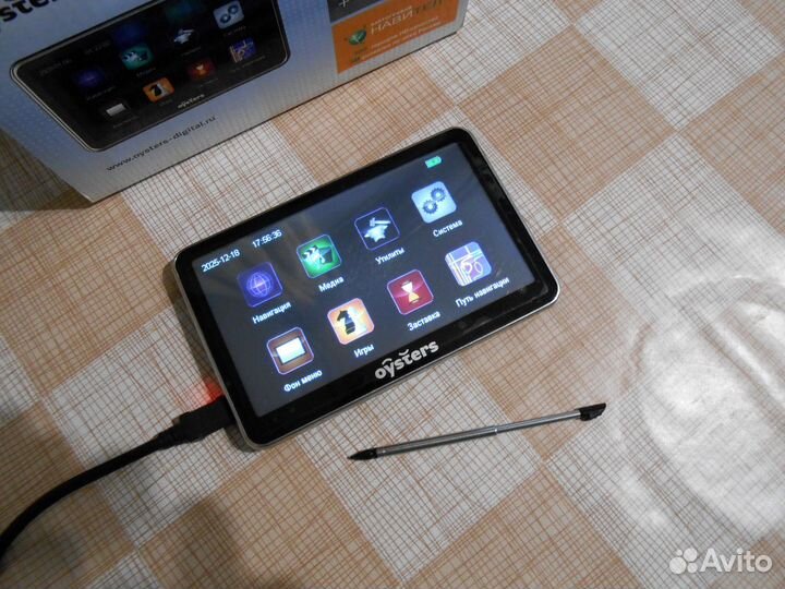 Автомобильный навигатор Oysters Chrom 2010