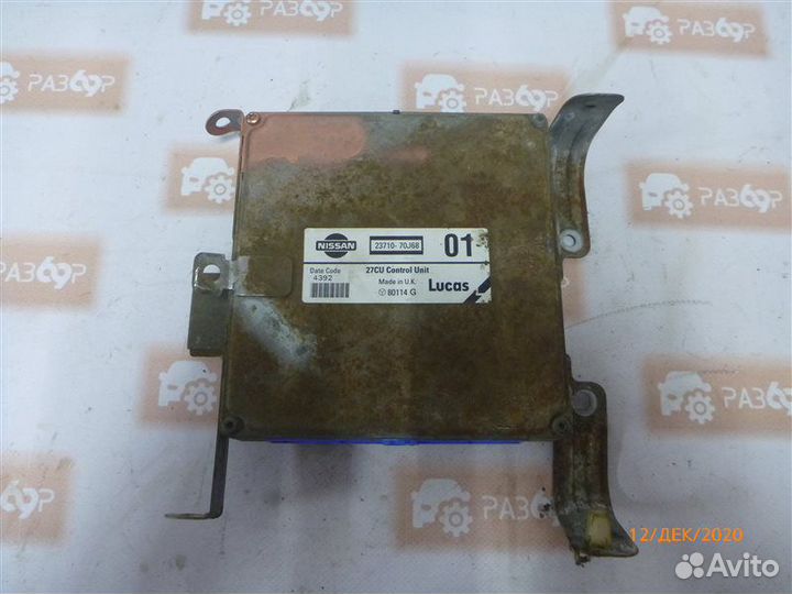 Блок управления двс Nissan Primera P10 CR20 1993