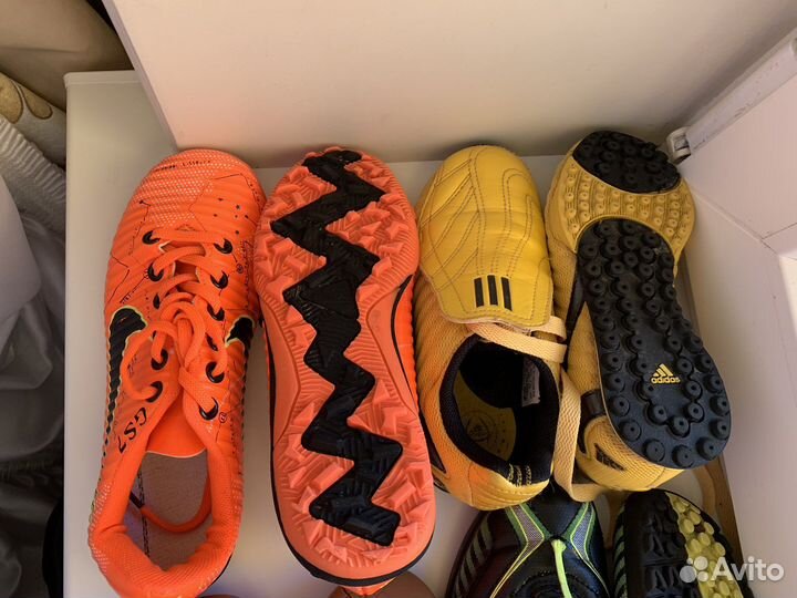 12 пар Бутсы nike puma kipsta adidas imviso