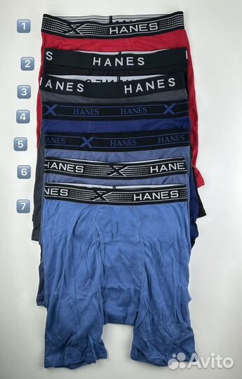 Мужские трусы боксеры Hanes M новые