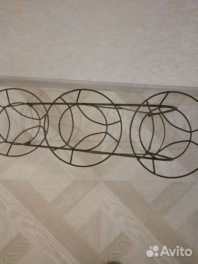 Подставка для цветов напольная металлическая