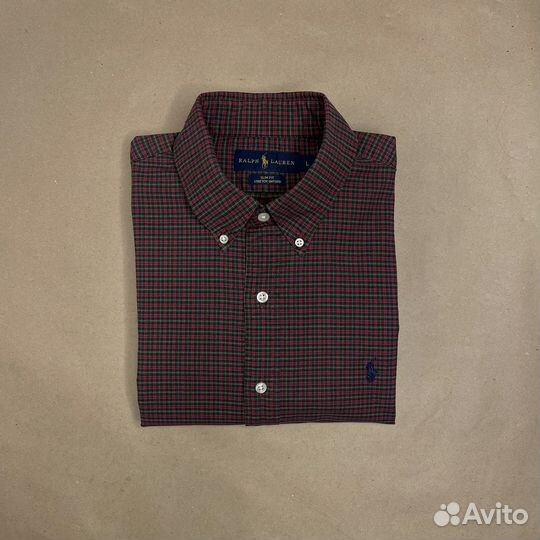 Рубашка Polo Ralph Lauren 42 (Hugo Boss Gant)