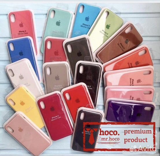 Silicone case / чехол Apple (все модели)