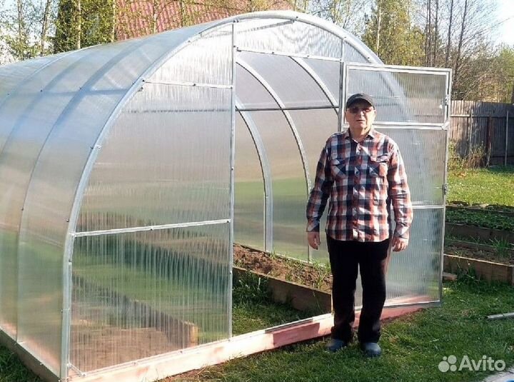 Теплицы из поликарбоната оцинкованные