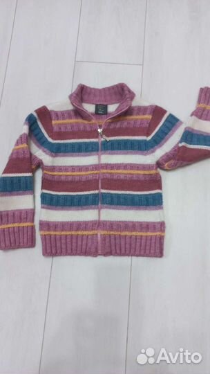 Теплая кофта для девочки