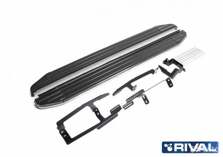 Пороги-подножки Honda CR-V 2017. Premium