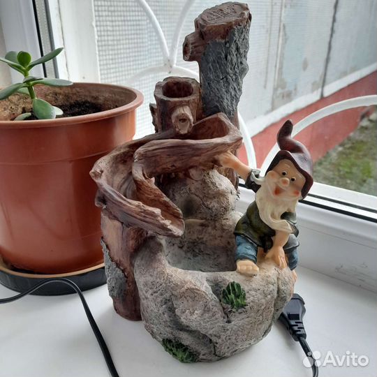 Декоративный фонтан домашний