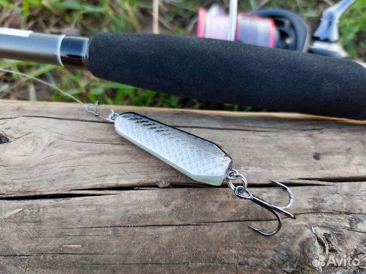 Блесна на жереха Турбо ручной работы