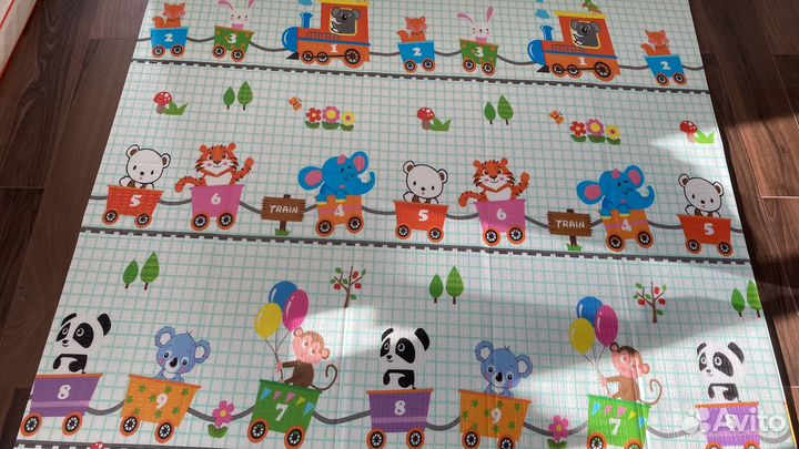 Складной детский коврик