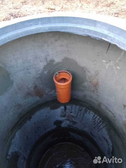 Септики из бетонных колец доставка