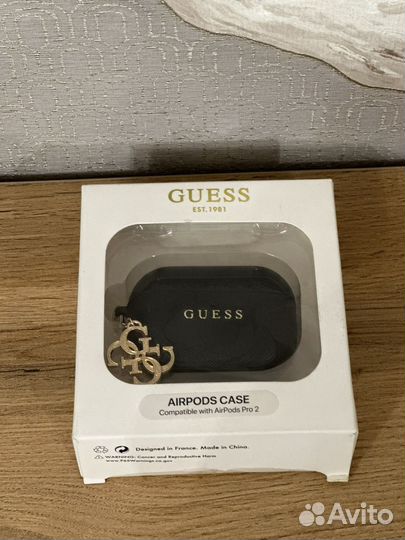 Чехол для airpods pro 2 из экокожи