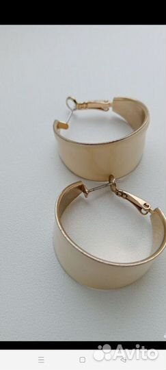 Серьги бижутерия