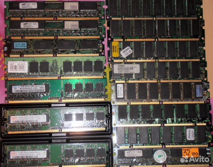 Оперативная память в ассортименте