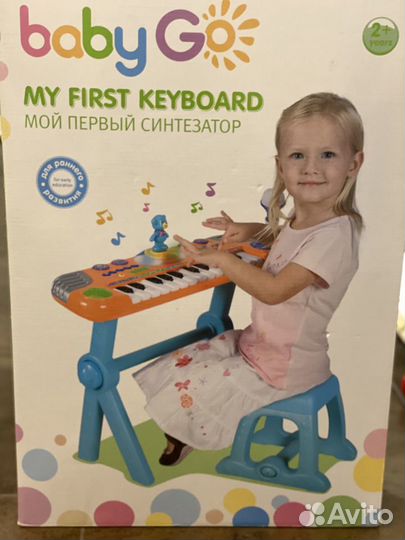 Синтезатор детский baby Go