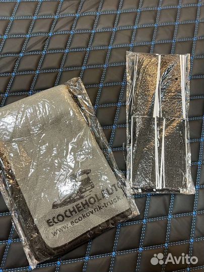 3d коврики из экокожи Volvo FH 2000-2013, механика