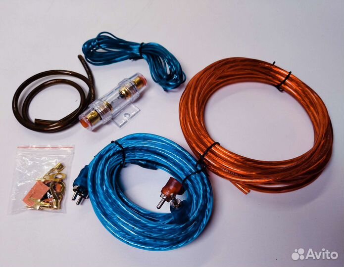 Комплект проводов для усилителя; провода сабвуфера