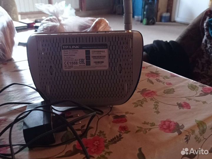 Wifi роутер бу. Был подключён к Росттелкому