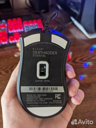 Игровая мышь razer deathadder essential