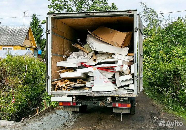 Вывоз мусора газель