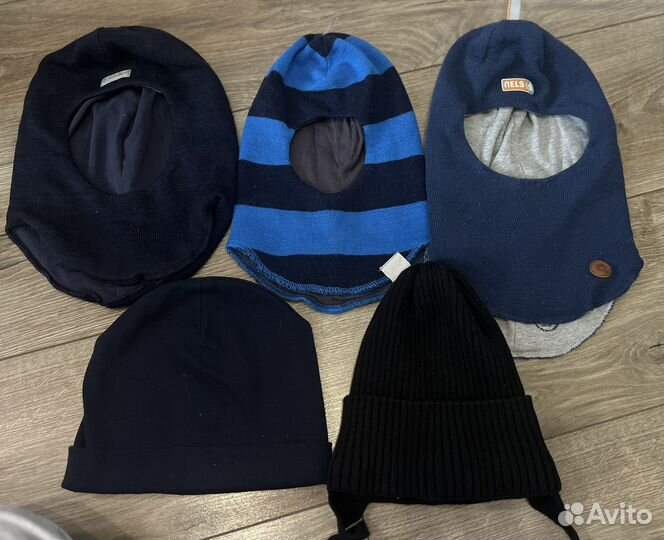 Шапка шлем для мальчика