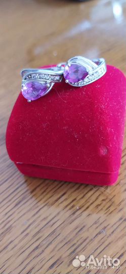 Серебряные серьги