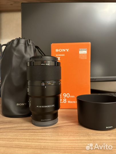 Объектив sony 90mm macro