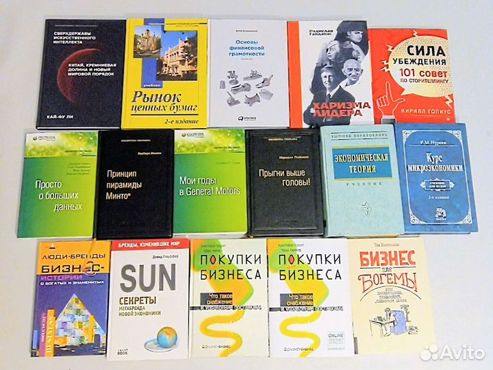 Книги о бизнесе и финансах