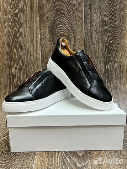 Ботинки мужские кожа zegna 39-44