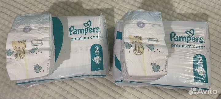Подгузники Pampers 2