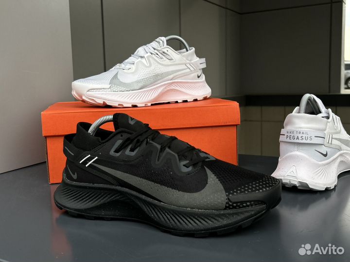 Кроссовки Nike Pegasus Trail 2 (Белый и Черный)