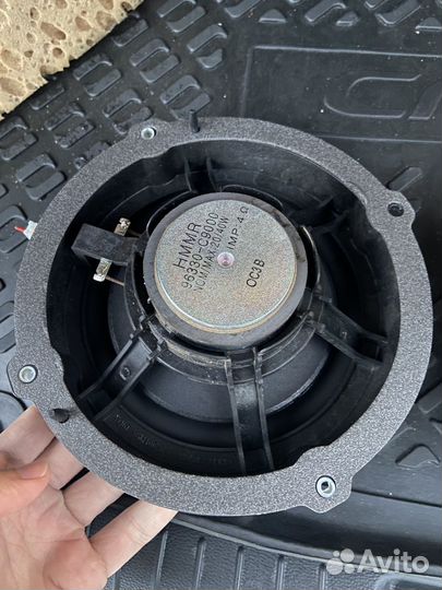 Штатные колонки hyundai creta