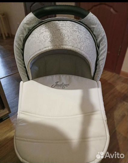 Коляска 2 в 1 эко кожа