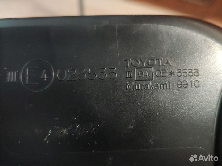 Зеркало левое toyota camry 50, 55 оригинал