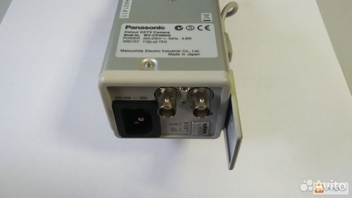 Panasonic WV-CP480/G, WV-CW960/G, J-SX650 Series