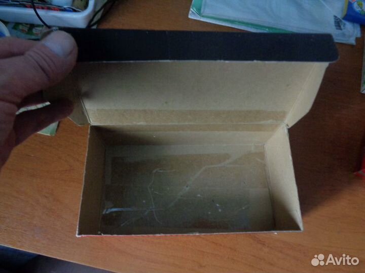 Коробка - блок из под аудиокассет Maxell c-60