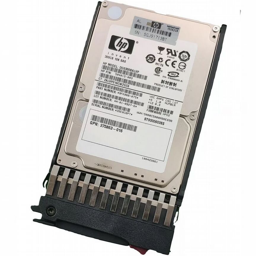 [DG0300BALVP] Жесткий Диск Hp 300gb Sas 2,5" Hdd Dg0300balvp